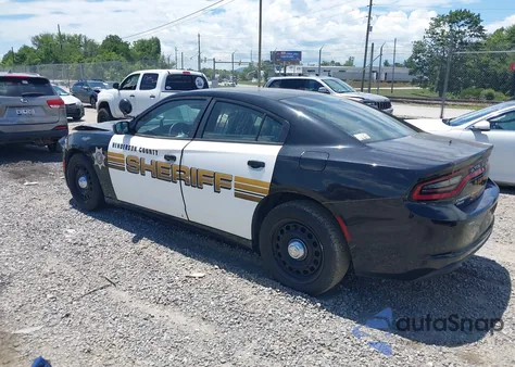 2016 Dodge Charger Police из США, поврежденный, VIN 2C3CDXKT7GH304261